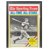 1976 TOPPS LOU GEHRIG #341 ALL-STAR NEW YORK YANKE