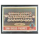 1976 TOPPS SAN DIEGO PADRES / JOHN MCNAMARA M TEAM