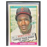 1976 TOPPS BOBBY BONDS TRADED #380T