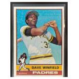 1976 TOPPS DAVE WINFIELD #160 SAN DIEGO PADRES