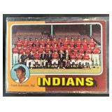 1975 TOPPS LARGE CLEVELAND INDIANS / FRANK ROBINSO