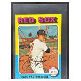 1975 TOPPS MINI CARL YASTRZEMSKI #280 BOSTON RED S