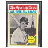 1976 TOPPS TED WILLIAMS #347 ALL-STAR BOSTON RED S
