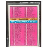 1976 TOPPS CHECKLIST: 133-264 #262