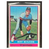 1976 TOPPS BASEBALL BERT BLYLEVEN #235 MINNESOTA T