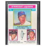 1976 Topps 1975 NL Strikeout Leaders (Tom Seaver /