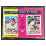 1975 TOPPS LARGE Baseball 1969 MVPs (Harmon Killeb