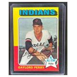 1975 TOPPS LARGE BASEBALL GAYLORD PERRY #530 ALL-S