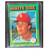 1975 TOPPS LARGE BASEBALL RICH GOSSAGE #554 CHICAG
