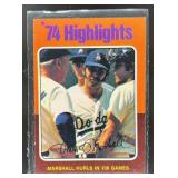 1975 TOPPS LARGE MIKE MARSHALL #6 LOS ANGELES DODG