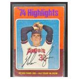 1975 TOPPS LARGE NOLAN RYAN #5