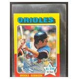 1975 TOPPS MINI BROOKS ROBINSON #50 BALTIMORE ORIO