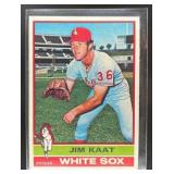 1976 TOPPS JIM KAAT #80 CHICAGO WHITE SOX