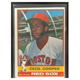 1976 TOPPS BASEBALL CECIL COOPER #78 BOSTON RED SO