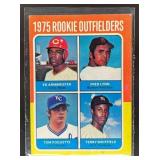 1975 TOPPS LARGE Baseball 1975 Rookie Outfielders