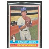 1976 TOPPS BASEBALL TOMMY JOHN #416 LOS ANGELES DO