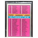 1976 TOPPS CHECKLIST: 265-396 #392