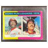 1975 Topps Mini 1974 Home Run Leaders (Dick Allen
