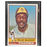 1976 TOPPS BASEBALL WILLIE MCCOVEY #520 SAN DIEGO