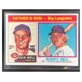 1976 Topps Father & Son - Big Leaguers (Gus Bell /