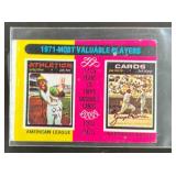 1975 TOPPS MINI 1971S VIDA BLUE JOE TORRE #209 - M