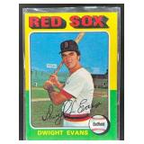 1975 TOPPS LARGE DWIGHT EVANS #255 BOSTON RED SOX