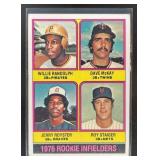 1976 Topps Baseball 1976 Rookie Infielders (Willie