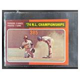 1975 Topps Mini '74 N.L. Championships NLCS #460