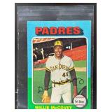 1975 TOPPS MINI WILLIE MCCOVEY #450 SAN DIEGO PADR