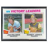 1977 TOPPS 1976 VICTORY LEADERS (JIM PALMER / RAND