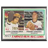 1978 Topps Baseball 1977 ERA Leaders (John Candela