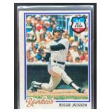 1978 TOPPS BASEBALL REGGIE JACKSON #200 NEW YORK Y