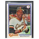 1978 TOPPS BASEBALL WILLIE MCCOVEY #34 SAN FRANCIS