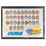 1977 TOPPS CHICAGO CUBS HERMAN FRANKS #518 TEAM CA