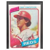 1980 TOPPS BASEBALL DAVE CONCEPCION #220 CINCINNAT