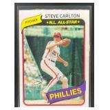 1980 TOPPS BASEBALL STEVE CARLTON #210 ALL-STAR PH