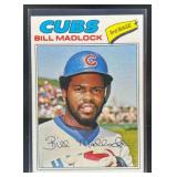 1977 TOPPS BASEBALL BILL MADLOCK #250 CHICAGO CUBS