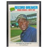 1977 TOPPS BASEBALL MINNIE MINOSO #232 CHICAGO WHI