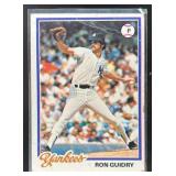 1978 TOPPS BASEBALL RON GUIDRY #135 NEW YORK YANKE