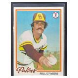 1978 TOPPS BASEBALL ROLLIE FINGERS #140 SAN DIEGO