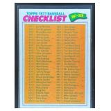 1977 TOPPS CHECKLIST: 397-528 #451 ST. LOUIS CARDI