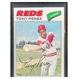 1977 TOPPS BASEBALL TONY PEREZ #655 CINCINNATI RED