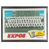 1977 TOPPS MONTREAL EXPOS / DICK WILLIAMS TC, MGR,