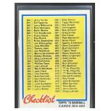 1978 TOPPS CHECKLIST 364-484 #435 SAN FRANCISCO GI