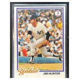 1978 TOPPS BASEBALL JIM HUNTER #460 NEW YORK YANKE