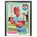 1978 TOPPS BASEBALL GREG LUZINSKI #420 PHILADELPHI