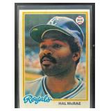 1978 TOPPS BASEBALL HAL MCRAE #465 KANSAS CITY ROY