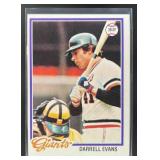 1978 TOPPS BASEBALL DARRELL EVANS #215 SAN FRANCIS