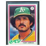 1978 TOPPS BASEBALL TONY ARMAS #298 OAKLAND ATHLET
