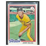 1978 TOPPS BASEBALL JERRY REUSS #255 PITTSBURGH PI